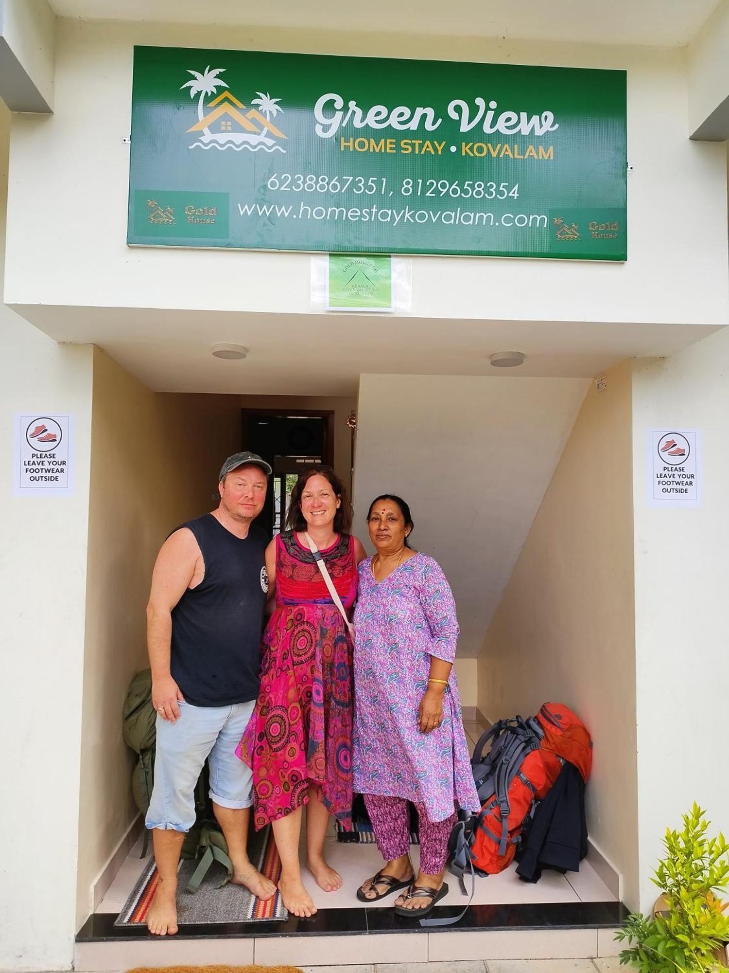 Greenview Homestay Kovalam 特里凡得琅 外观 照片